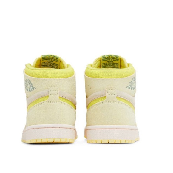 Size 10 Nike Zoom Air High-Tops - Yellow and White (Worn Once) - Picture 4 of 13